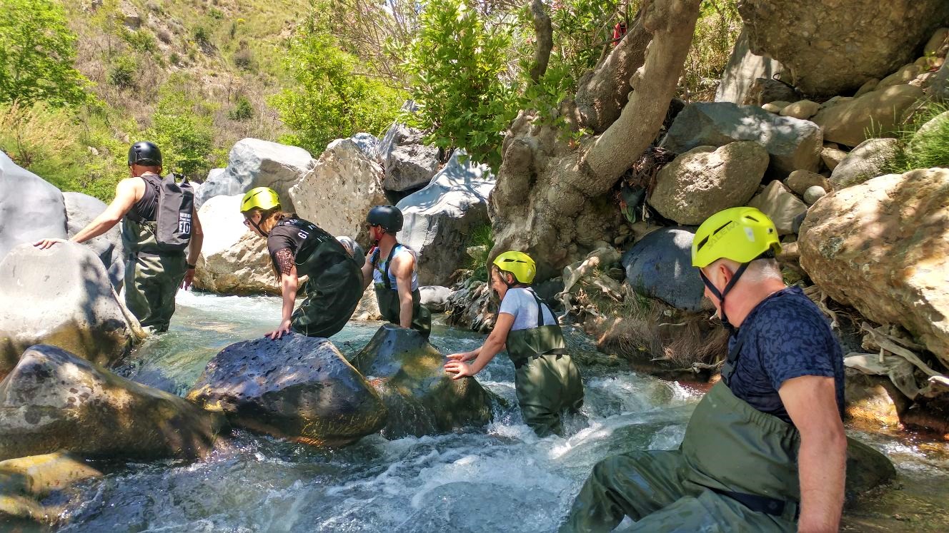 escursione fluviale al parco fluviale dell'alcantara